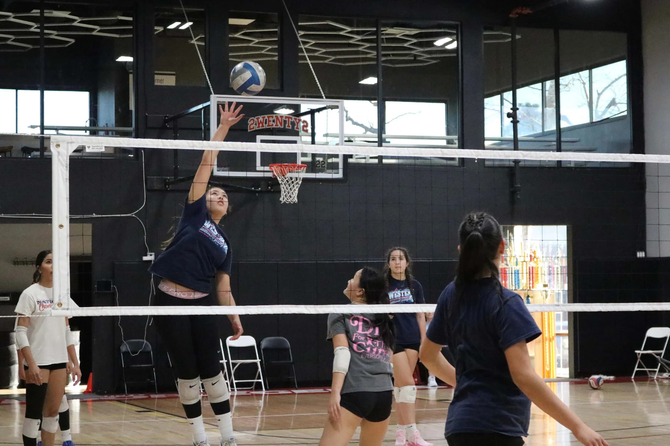 Summer volleyball camp in Orange County