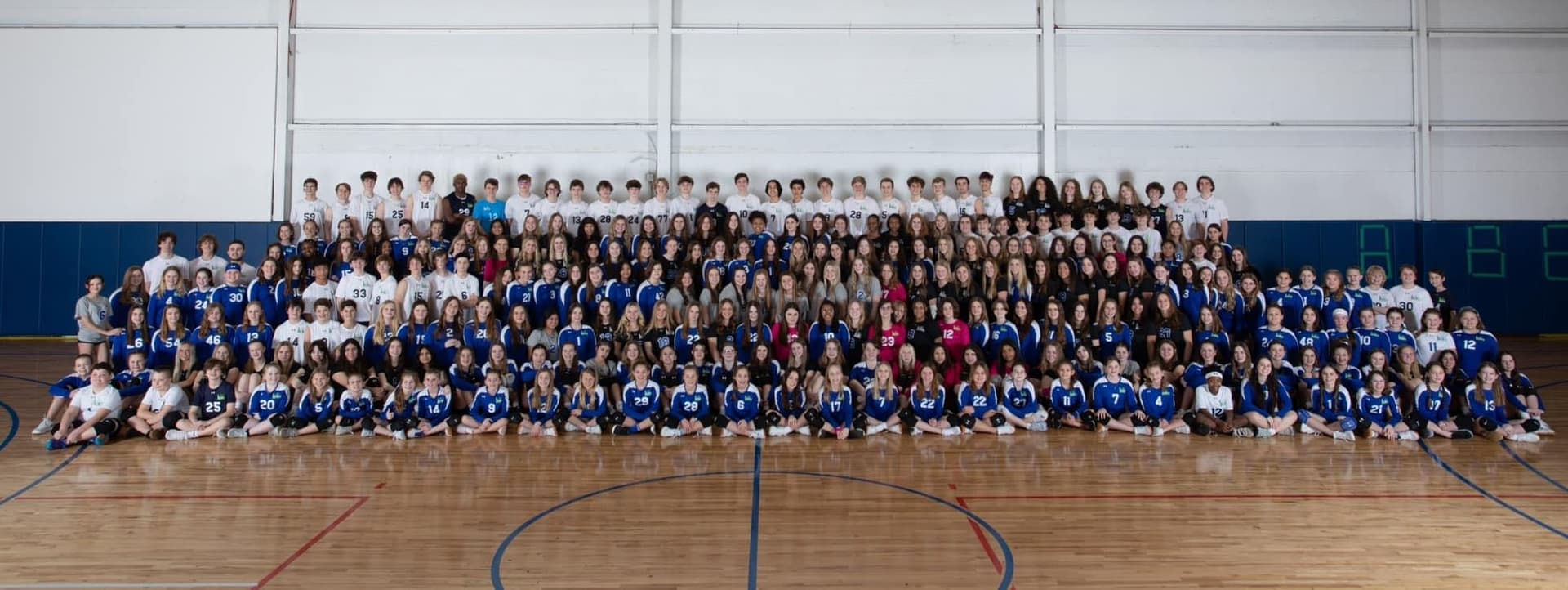 OCVA summer camp athletes in training session