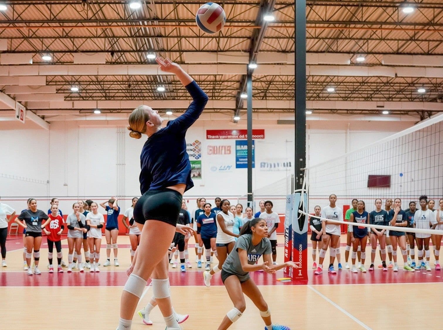 OCVA Orange County Volleyball Association training in Westminster