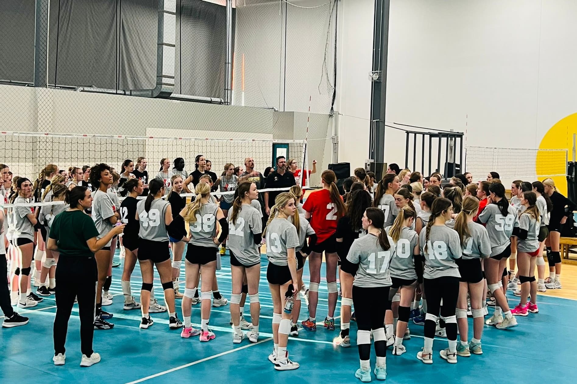 OCVA Orange County Volleyball Association College Exposure ID Camp