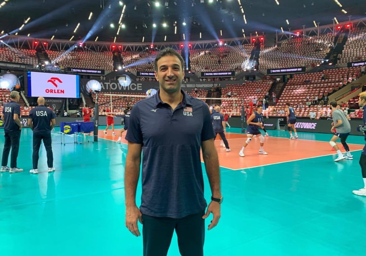 Coach observing movement and agility assessment